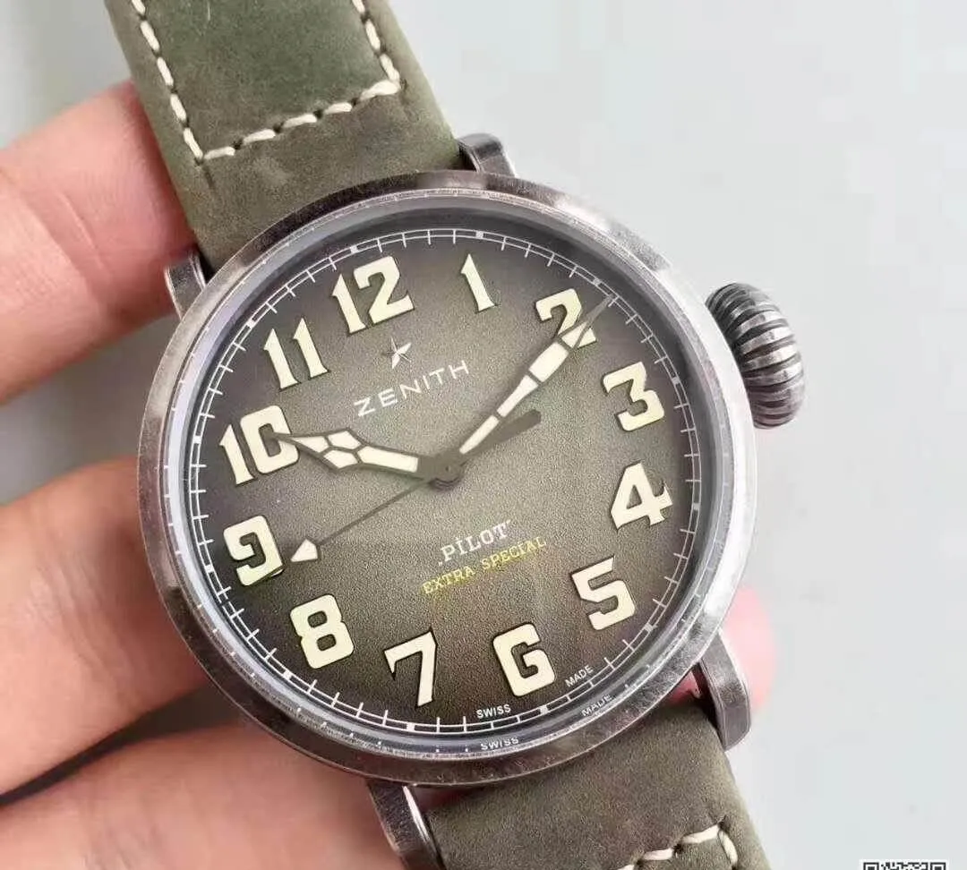 Zenith Pilot 11.1940.679 91.C807 XF Factory 1:1 Best Edition Replica Watch Swiss ETA9015